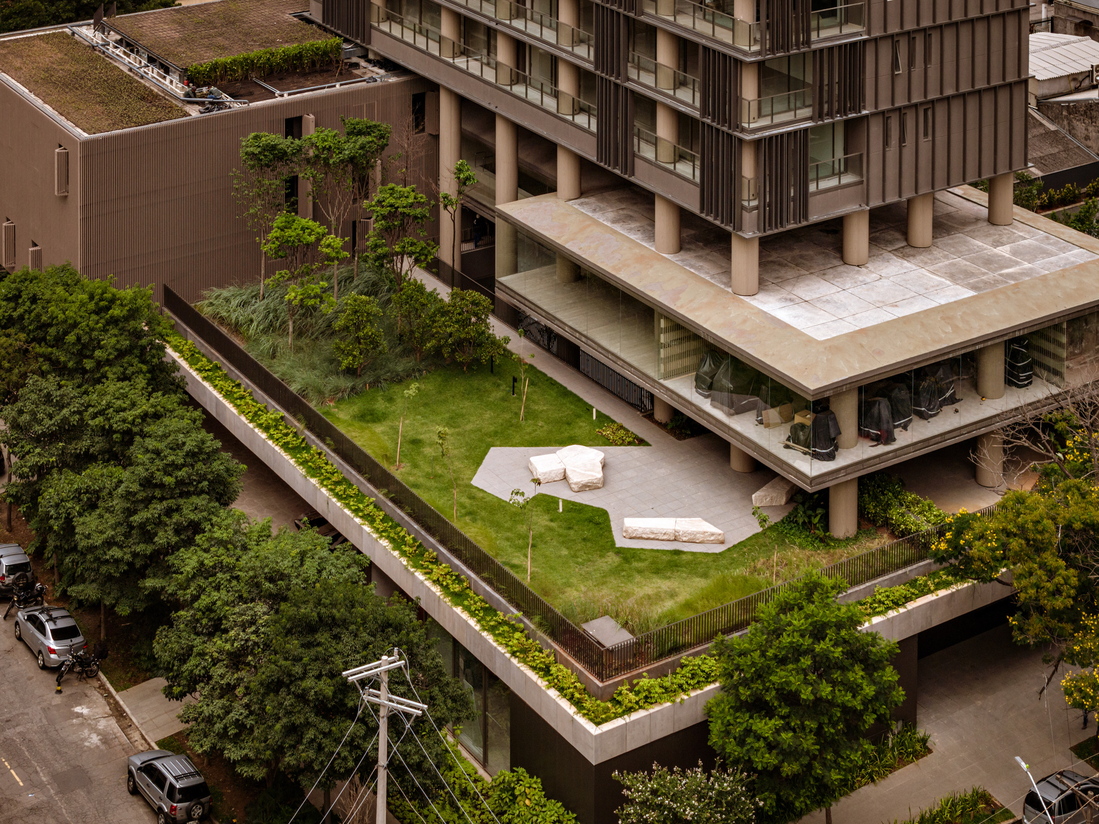 Elevated Garden - Photo of the completed building