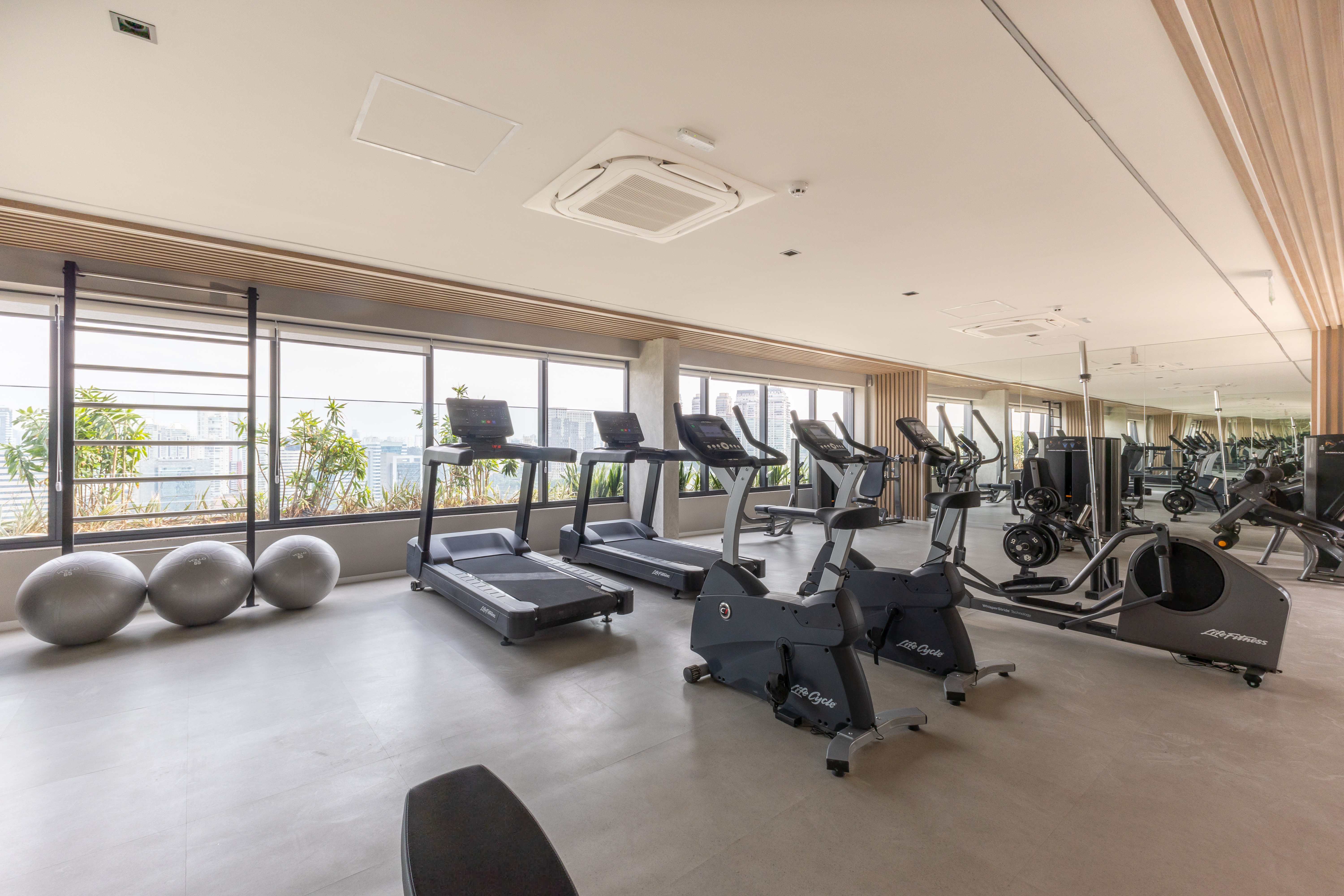 Foto Real do Fitness Torre Apartaments