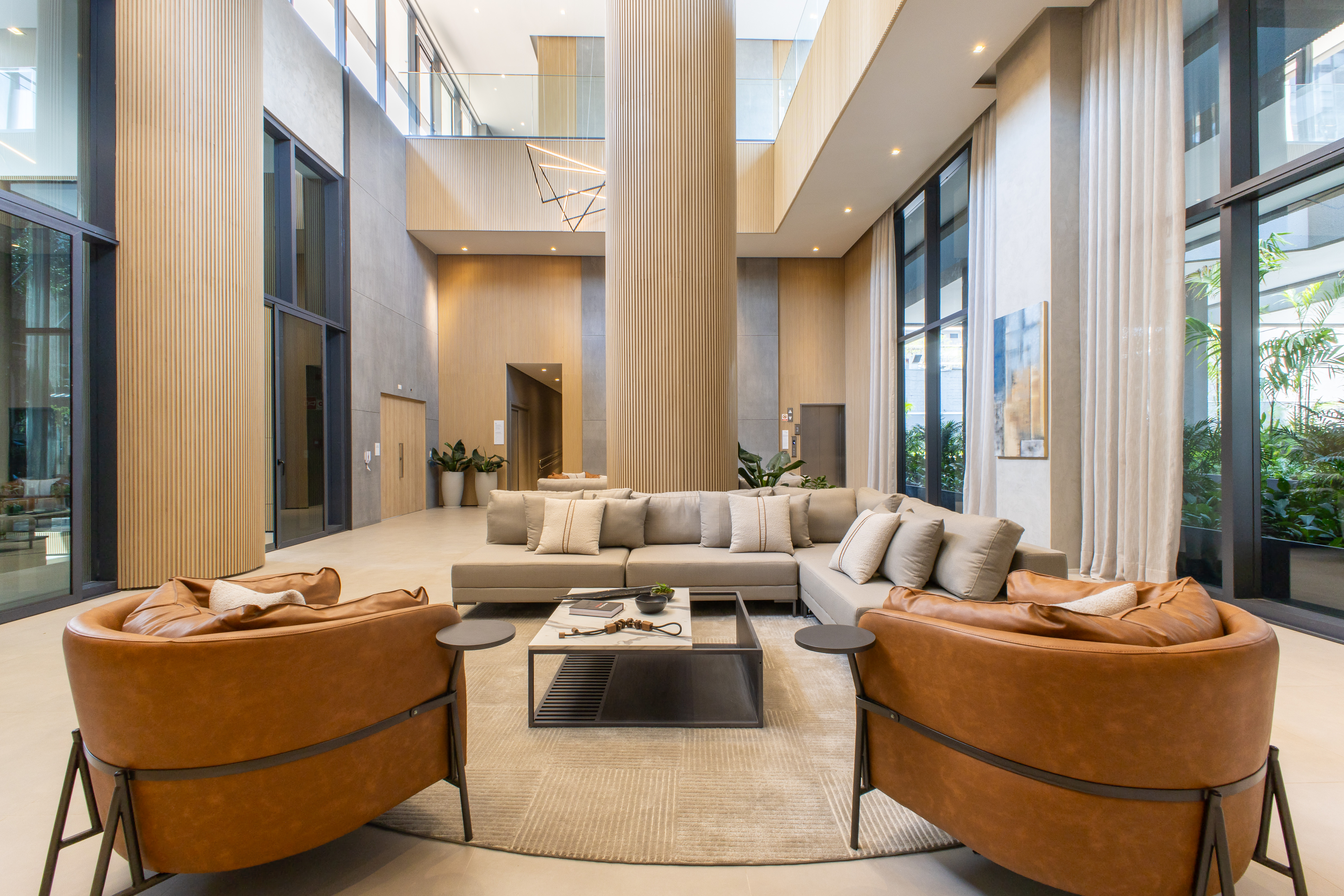 Foto Real do Hall da Torre Residences