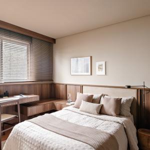 Real photo of bedroom 2 in the decorated apartment – 124 m² option