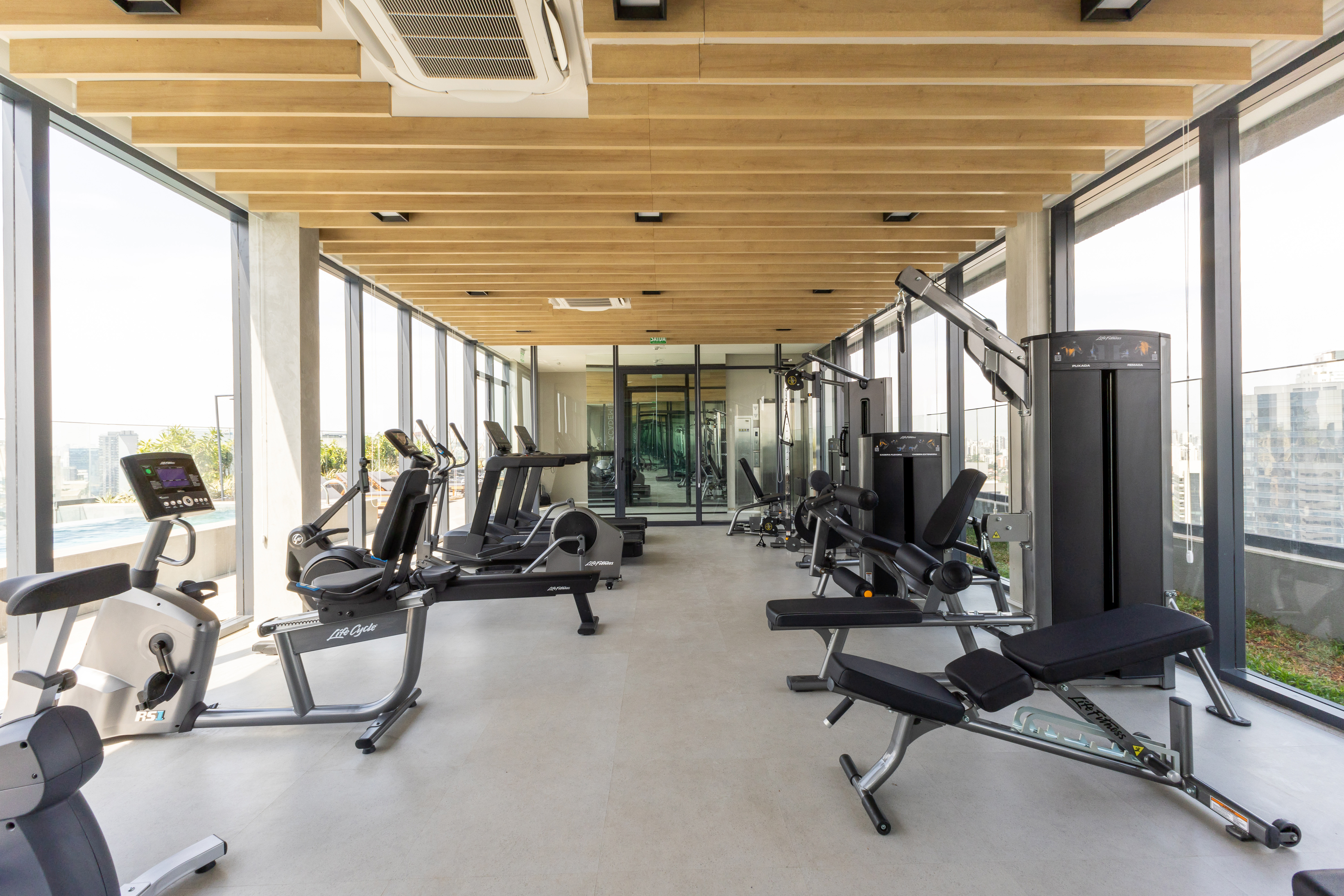 Foto Real do Fitness da Torre Residences