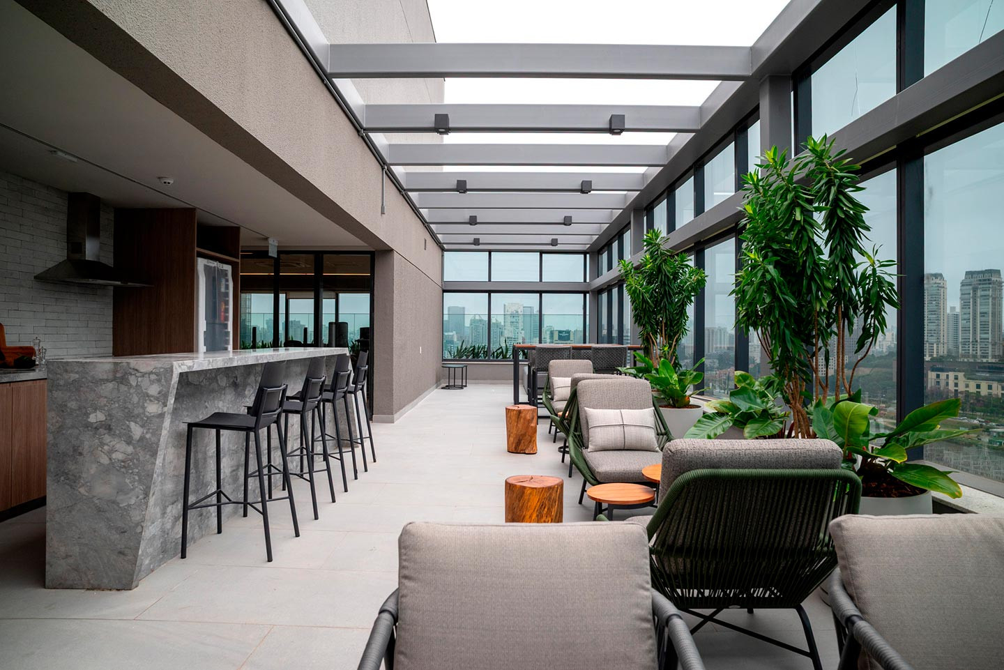 Lounge (Exclusivo studios e aptos de 1 dorm) - Torre Apartments