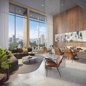Perspectiva Ilustrada do Coliving