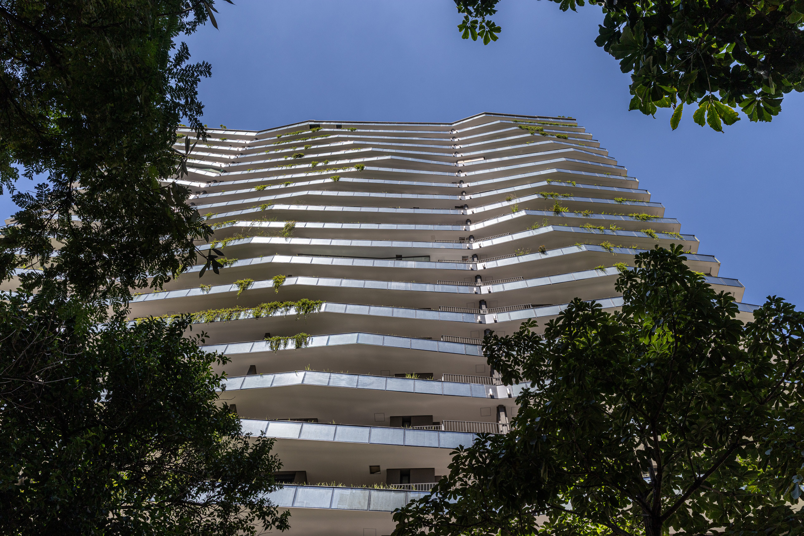 Foto real da Torre Residences